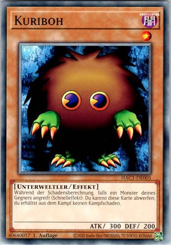 Kuriboh - HAC1-DE005 - Common - 1. Auflage - Deutsch - Yugioh - Hidden Arsenal: Chapter 1 - mit RC-Fieldcenter Kuriboh - HAC1-DE005 - Common - 1. Auflage - Deutsch - Yugioh - Hidden Arsenal: Chapter 1 - mit RC-Fieldcenter von RC