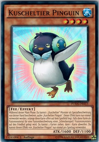 Kuscheltier Pinguin - FUEN-DE015 - Super Rare - 1. Auflage - Deutsch - Yugioh - Fusion Enforcers - mit RC-Fieldcenter Kuscheltier Pinguin - FUEN-DE015 - Super Rare - 1. Auflage - Deutsch - Yugioh - Fusion Enforcers - mit RC-Fieldcenter von RC