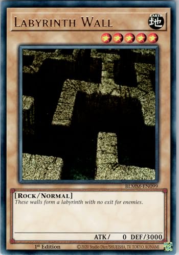 Labyrinth Wall - BLMM-EN099 - Ultra Rare - 1st Edition - English - Yugioh - Battles of Legend: Monster Mayhem - with RC Field Center von RC