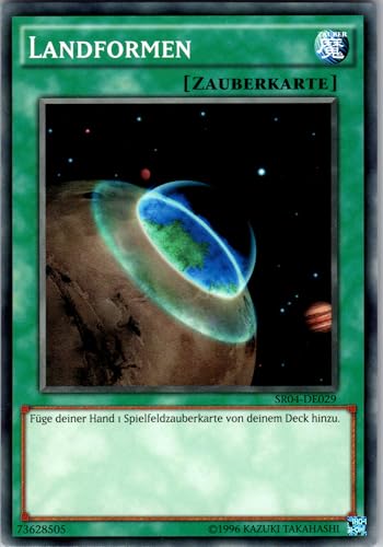 Landformen - SR04-DE029 - Common - Deutsch - Yugioh - Structure Deck: Dinosmasher's Fury - mit RC-Fieldcenter von RC