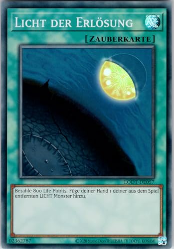Licht der Erlösung - LODT-DE057 - Super Rare - Deutsch - Yugioh - Light of Destruction - mit RC-Fieldcenter Licht der Erlösung - LODT-DE057 - Super Rare - Deutsch - Yugioh - Light of Destruction - mit RC-Fieldcenter von RC