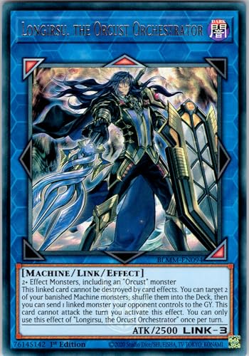 Longirsu, The Orcust Orchestrator - BLMM-EN094 - Ultra Rare - 1st Edition - English - Yugioh - Battles of Legend: Monster Mayhem - with RC Field Center von RC