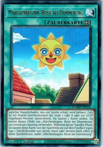 Märchenbeginn: Reise bei Dämmerung - BLMM-DE036 - Ultra Rare - 1. Auflage - Deutsch - Yugioh - Battles of Legend: Monster Mayhem - mit RC-Fieldcenter Märchenbeginn: Reise bei Dämmerung - BLMM-DE036 - Ultra Rare - 1. Auflage - Deutsch - Yugioh - Battles of Legend: Monster Mayhem - mit RC-Fieldcenter von RC