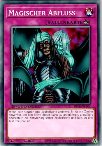 Magischer Abfluss - SBCB-DE104 - Common - 1. Auflage - Deutsch - Yugioh - Speed Duel: Battle City Box - mit RC-Fieldcenter Magischer Abfluss - SBCB-DE104 - Common - 1. Auflage - Deutsch - Yugioh - Speed Duel: Battle City Box - mit RC-Fieldcenter von RC