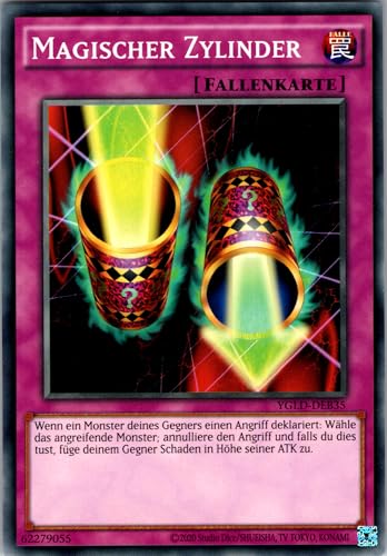 Magischer Zylinder - YGLD-DEB35 - Common - Deutsch - Yugioh - Yugi's Legendary Decks - mit RC-Fieldcenter Magischer Zylinder - YGLD-DEB35 - Common - Deutsch - Yugioh - Yugi's Legendary Decks - mit RC-Fieldcenter von RC