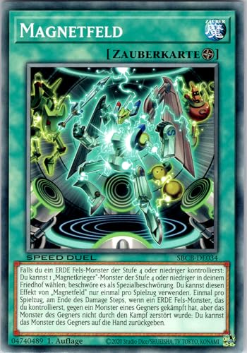 Magnetfeld - SBCB-DE034 - Common - 1. Auflage - Deutsch - Yugioh - Speed Duel: Battle City Box - mit RC-Fieldcenter Magnetfeld - SBCB-DE034 - Common - 1. Auflage - Deutsch - Yugioh - Speed Duel: Battle City Box - mit RC-Fieldcenter von RC