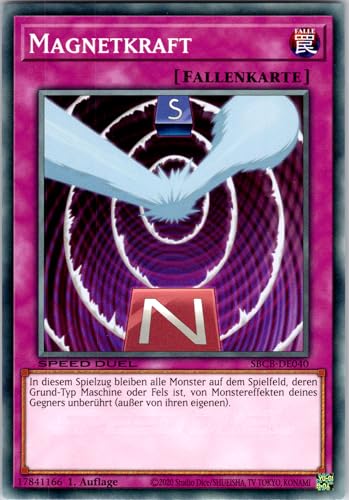 Magnetkraft - SBCB-DE040 - Common - 1. Auflage - Deutsch - Yugioh - Speed Duel: Battle City Box - mit RC-Fieldcenter Magnetkraft - SBCB-DE040 - Common - 1. Auflage - Deutsch - Yugioh - Speed Duel: Battle City Box - mit RC-Fieldcenter von RC