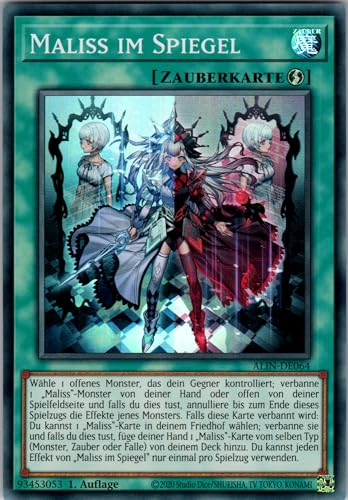 Maliss im Spiegel - ALIN-DE064 - Super Rare - 1. Auflage - Deutsch - Yugioh - Alliance Insight - mit RC-Fieldcenter Maliss im Spiegel - ALIN-DE064 - Super Rare - 1. Auflage - Deutsch - Yugioh - Alliance Insight - mit RC-Fieldcenter von RC
