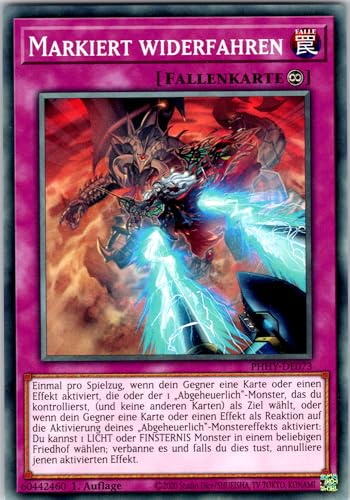 Markiert widerfahren - PHHY-DE073 - Common - 1. Auflage - Deutsch - Yugioh - Photon Hypernova - mit RC-Fieldcenter von RC
