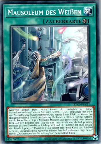 Mausoleum des Weißen - LDK2-DEK21 - Common - Deutsch - Legendary Decks II - mit RC-Fieldcenter von RC