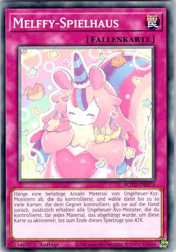 Melffy-Spielhaus - ROTD-DE073 - Common - 1. Auflage - Deutsch - Yugioh - Rise of The Duelist - mit RC-Fieldcenter von RC