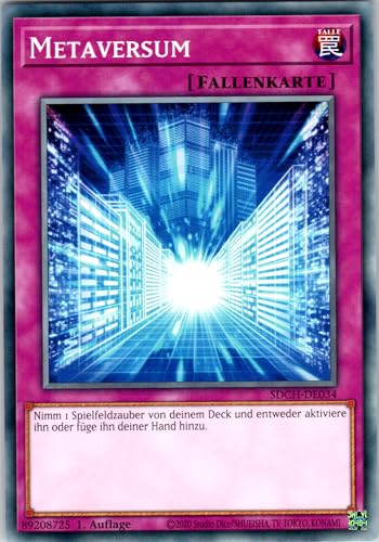 Metaversum - SDCH-DE034 - Common - 1. Auflage - Deutsch - Yugioh - Structure Deck: Spirit Charmers - mit RC-Fieldcenter von RC