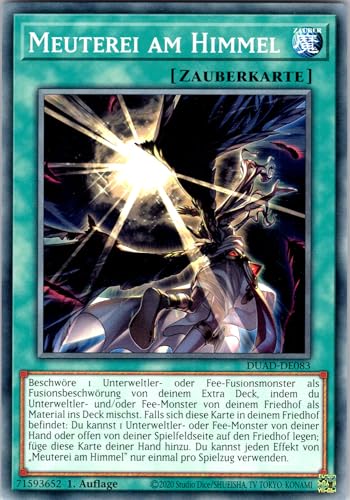 Meuterei am Himmel - DUAD-DE083 - Common - 1. Auflage - Deutsch - Yugioh - Duelist's Advance - mit RC-Fieldcenter Meuterei am Himmel - DUAD-DE083 - Common - 1. Auflage - Deutsch - Yugioh - Duelist's Advance - mit RC-Fieldcenter von RC