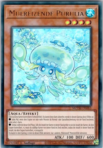 Mulreizende Purulia - MZTM-DE083 - Ultra Rare - 1. Auflage - Deutsch - Yugioh - Maze of The Master - mit RC-Fieldcenter Mulreizende Purulia - MZTM-DE083 - Ultra Rare - 1. Auflage - Deutsch - Yugioh - Maze of The Master - mit RC-Fieldcenter von RC