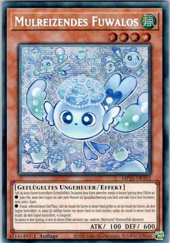 Mulreizendes Fuwalos - MP25-DE102 - Secret Rare - 1. Auflage - Deutsch - Yugioh - 2025 Mega-Pack Tin - mit RC-Fieldcenter Mulreizendes Fuwalos - MP25-DE102 - Secret Rare - 1. Auflage - Deutsch - Yugioh - 2025 Mega-Pack Tin - mit RC-Fieldcenter von RC