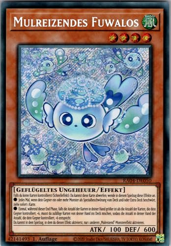 Mulreizendes Fuwalos - RA04-DE050 - Secret Rare - 1. Auflage - Deutsch - Yugioh - Quarter Century Stampede - mit RC-Fieldcenter Mulreizendes Fuwalos - RA04-DE050 - Secret Rare - 1. Auflage - Deutsch - Yugioh - Quarter Century Stampede - mit RC-Fieldcenter von RC