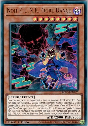 NOH-P.U.N.K. Ogre Dance - BLMM-EN075 - Ultra Rare - 1st Edition - English - Yugioh - Battles of Legend: Monster Mayhem - with RC Field Center von RC