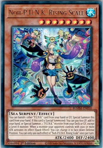 NOH-P.U.N.K. Rising Scale - BLMM-EN050 - Ultra Rare - 1st Edition - English - Yugioh - Battles of Legend: Monster Mayhem - with RC Field Center von RC