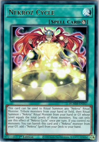 Nekroz Cycle - BLMM-EN167 - Ultra Rare - 1st Edition - English - Yugioh - Battles of Legend: Monster Mayhem - with RC Field Center von RC