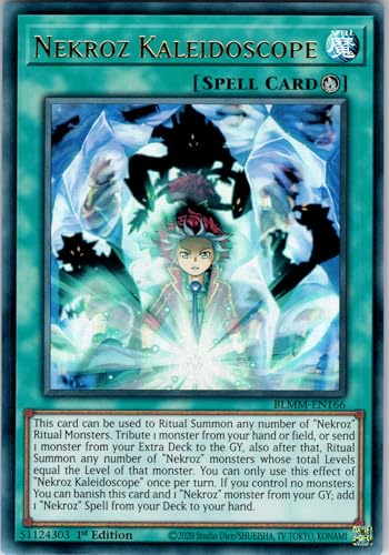 Nekroz Kaleidoscope - BLMM-EN166 - Ultra Rare - 1st Edition - English - Yugioh - Battles of Legend: Monster Mayhem - with RC Field Center von RC