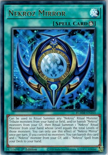 Nekroz Mirror - BLMM-EN165 - Ultra Rare - 1st Edition - English - Yugioh - Battles of Legend: Monster Mayhem - with RC Field Center von RC
