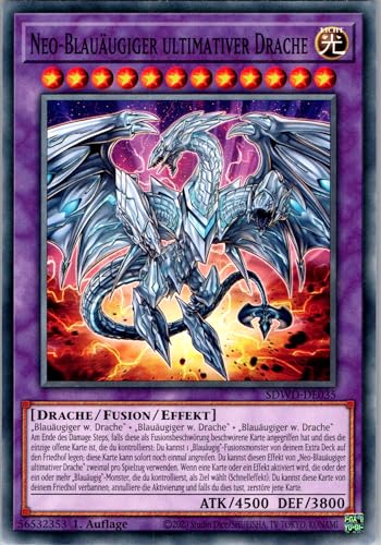 Neo-Blauäugiger ultimativer Drache - SDWD-DE035 - Common - 1. Auflage - Deutsch - Yugioh - Structure Deck: Blue-Eyes White Destiny - mit RC-Fieldcenter Neo-Blauäugiger ultimativer Drache - SDWD-DE035 - Common - 1. Auflage - Deutsch - Yugioh - Structure Deck: Blue-Eyes White Destiny - mit RC-Fieldcenter von RC
