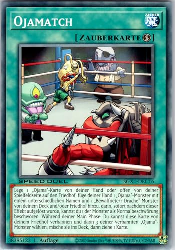 Ojamatch - SGX1-DEC16 - Common - 1. Auflage - Deutsch - Yugioh - Speed Duel GX: Duel Academy Box - mit RC-Fieldcenter Ojamatch - SGX1-DEC16 - Common - 1. Auflage - Deutsch - Yugioh - Speed Duel GX: Duel Academy Box - mit RC-Fieldcenter von RC