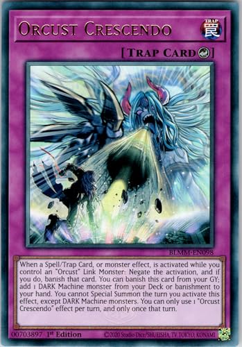Orcust Crescendo - BLMM-EN098 - Ultra Rare - 1st Edition - English - Yugioh - Battles of Legend: Monster Mayhem - with RC Field Center von RC