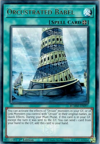 Orcustrated Babel - BLMM-EN097 - Ultra Rare - 1st Edition - English - Yugioh - Battles of Legend: Monster Mayhem - with RC Field Center von RC