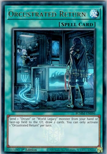 Orcustrated Return - BLMM-EN096 - Ultra Rare - 1st Edition - English - Yugioh - Battles of Legend: Monster Mayhem - with RC Field Center von RC