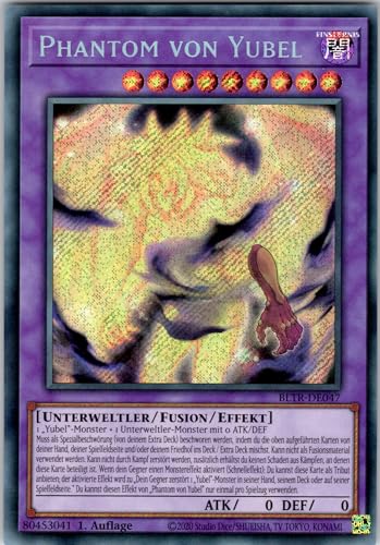 Phantom von Yubel - BLTR-DE047 - Secret Rare - 1. Auflage - Deutsch - Yugioh - Battles of Legend: Terminal Revenge - mit RC-Fieldcenter von RC