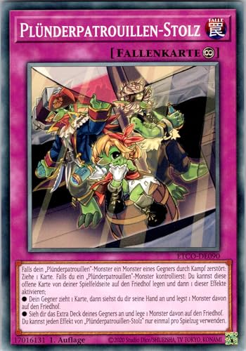 Plünderpatrouillen-Stolz - ETCO-DE090 - Common - 1. Auflage - Deutsch - Yugioh - Eternity Code - mit RC-Fieldcenter von RC