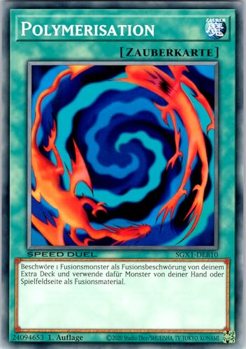 Polymerisation - SGX1-DEB10 - Common - 1. Auflage - Deutsch - Yugioh - Speed Duel GX: Duel Academy Box - mit RC-Fieldcenter Polymerisation - SGX1-DEB10 - Common - 1. Auflage - Deutsch - Yugioh - Speed Duel GX: Duel Academy Box - mit RC-Fieldcenter von RC