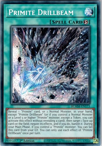 Primite Drillbeam - BLMM-EN173 - Secret Rare - 1st Edition - English - Yugioh - Battles of Legend: Monster Mayhem - with RC Field Center von RC