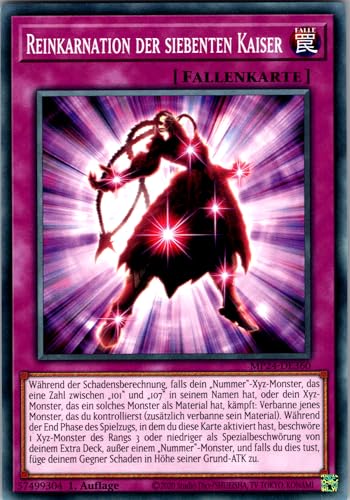 Reinkarnation der siebenten Kaiser - MP24-DE360 - Common - 1. Auflage - Deutsch - Yugioh - 25th Anniversary Tin: Dueling Mirrors - mit RC-Fieldcenter von RC