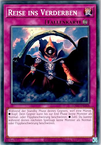 Reise ins Verderben - LODT-DE068 - Common - Deutsch - Yugioh - Light of Destruction - mit RC-Fieldcenter von RC