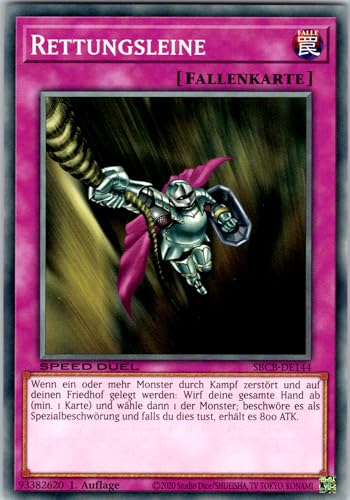 Rettungsleine - SBCB-DE144 - Common - 1. Auflage - Deutsch - Yugioh - Speed Duel: Battle City Box - mit RC-Fieldcenter Rettungsleine - SBCB-DE144 - Common - 1. Auflage - Deutsch - Yugioh - Speed Duel: Battle City Box - mit RC-Fieldcenter von RC