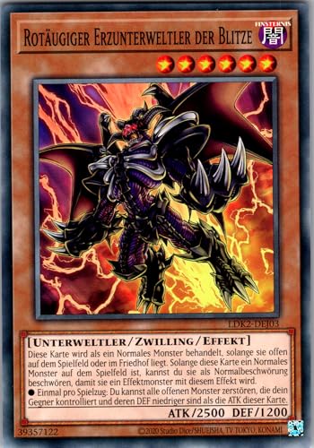 Rotäugiger Erzunterweltler der Blitze - LDK2-DEJ03 - Common - Deutsch - Legendary Decks II - mit RC-Fieldcenter Rotäugiger Erzunterweltler der Blitze - LDK2-DEJ03 - Common - Deutsch - Legendary Decks II - mit RC-Fieldcenter von RC