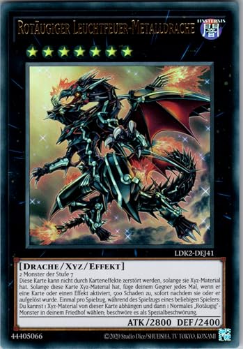 Rotäugiger Leuchtfeuer-Metalldrache - LDK2-DEJ41 - Ultra Rare - Deutsch - Legendary Decks II - mit RC-Fieldcenter Rotäugiger Leuchtfeuer-Metalldrache - LDK2-DEJ41 - Ultra Rare - Deutsch - Legendary Decks II - mit RC-Fieldcenter von RC