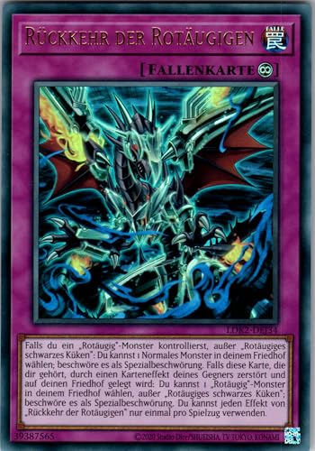 Rückkehr der Rotäugigen - LDK2-DEJ34 - Ultra Rare - Deutsch - Legendary Decks II - mit RC-Fieldcenter Rückkehr der Rotäugigen - LDK2-DEJ34 - Ultra Rare - Deutsch - Legendary Decks II - mit RC-Fieldcenter von RC