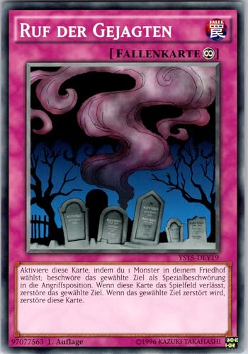 Ruf der Gejagten - YS15-DEY19 - Common - 1. Auflage - Deutsch - Yugioh - 2-Player Starter Deck: Yuya & Declan - mit RC-Fieldcenter von RC