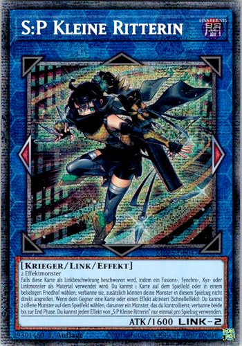 S:P Kleine Ritterin - MP25-DE047 - Starlight Rare - 1. Auflage - Deutsch - Yugioh - 2025 Mega-Pack Tin - mit RC-Fieldcenter von RC
