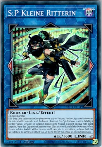 S:P Kleine Ritterin - RA03-DE049 - Super Rare - 1. Auflage - Deutsch - Yugioh - Quarter Century Bonanza - mit RC-Fieldcenter S:P Kleine Ritterin - RA03-DE049 - Super Rare - 1. Auflage - Deutsch - Yugioh - Quarter Century Bonanza - mit RC-Fieldcenter von RC