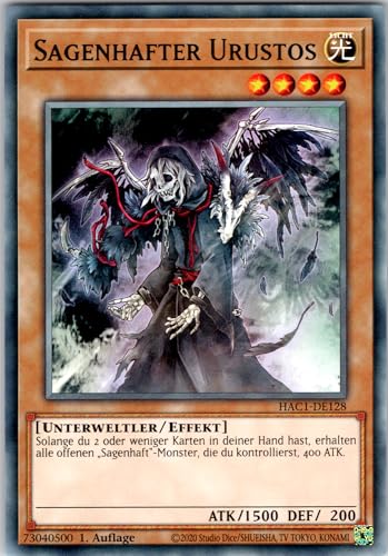 Sagenhafter Urustos - HAC1-DE128 - Common - 1. Auflage - Deutsch - Yugioh - Hidden Arsenal: Chapter 1 - mit RC-Fieldcenter Sagenhafter Urustos - HAC1-DE128 - Common - 1. Auflage - Deutsch - Yugioh - Hidden Arsenal: Chapter 1 - mit RC-Fieldcenter von RC