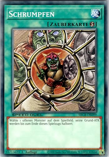 Schrumpfen - SBCB-DE099 - Common - 1. Auflage - Deutsch - Yugioh - Speed Duel: Battle City Box - mit RC-Fieldcenter Schrumpfen - SBCB-DE099 - Common - 1. Auflage - Deutsch - Yugioh - Speed Duel: Battle City Box - mit RC-Fieldcenter von RC