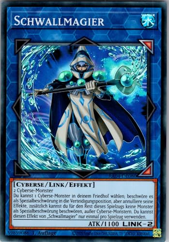 Schwallmagier - RA04-DE080 - Super Rare - 1. Auflage - Deutsch - Yugioh - Quarter Century Stampede - mit RC-Fieldcenter Schwallmagier - RA04-DE080 - Super Rare - 1. Auflage - Deutsch - Yugioh - Quarter Century Stampede - mit RC-Fieldcenter von RC