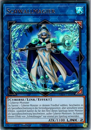 Schwallmagier - RA04-DE080 - Ultra Rare - 1. Auflage - Deutsch - Yugioh - Quarter Century Stampede - mit RC-Fieldcenter Schwallmagier - RA04-DE080 - Ultra Rare - 1. Auflage - Deutsch - Yugioh - Quarter Century Stampede - mit RC-Fieldcenter von RC