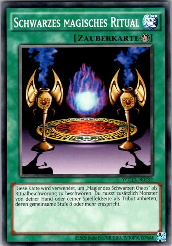 Schwarzes magisches Ritual - YGLD-DEC32 - Common - Deutsch - Yugioh - Yugi's Legendary Decks - mit RC-Fieldcenter Schwarzes magisches Ritual - YGLD-DEC32 - Common - Deutsch - Yugioh - Yugi's Legendary Decks - mit RC-Fieldcenter von RC