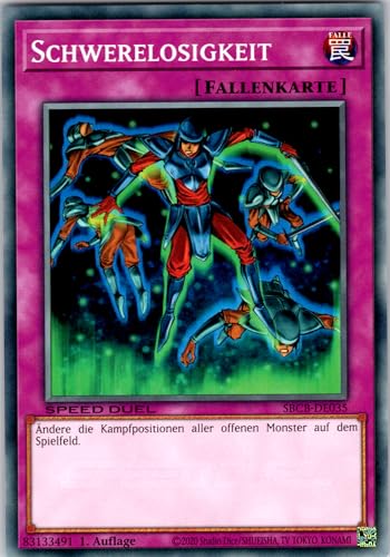 Schwerelosigkeit - SBCB-DE035 - Common - 1. Auflage - Deutsch - Yugioh - Speed Duel: Battle City Box - mit RC-Fieldcenter von RC