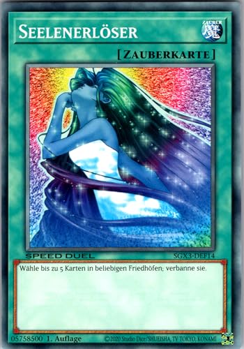 Seelenerlöser - SGX3-DEF14 - Common - 1. Auflage - Deutsch - Yugioh - Speed Duel GX: Duelists of Shadows - mit RC-Fieldcenter von RC